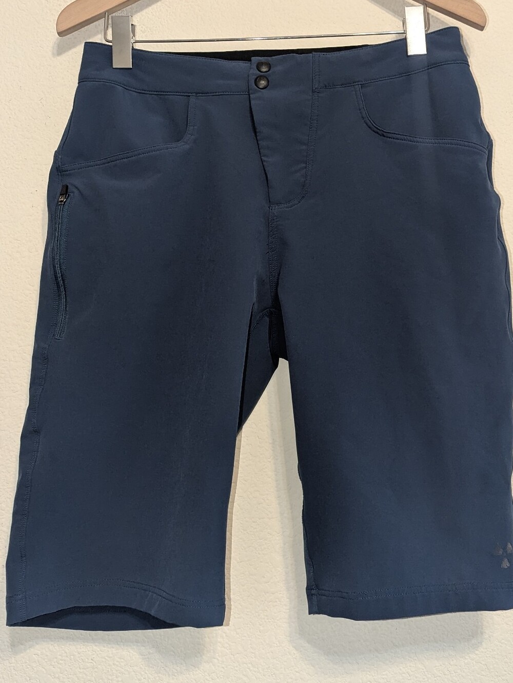 Nukeproof Shorts Men's Size Small Blue Cycling MTB Activewear Adjustable Waist